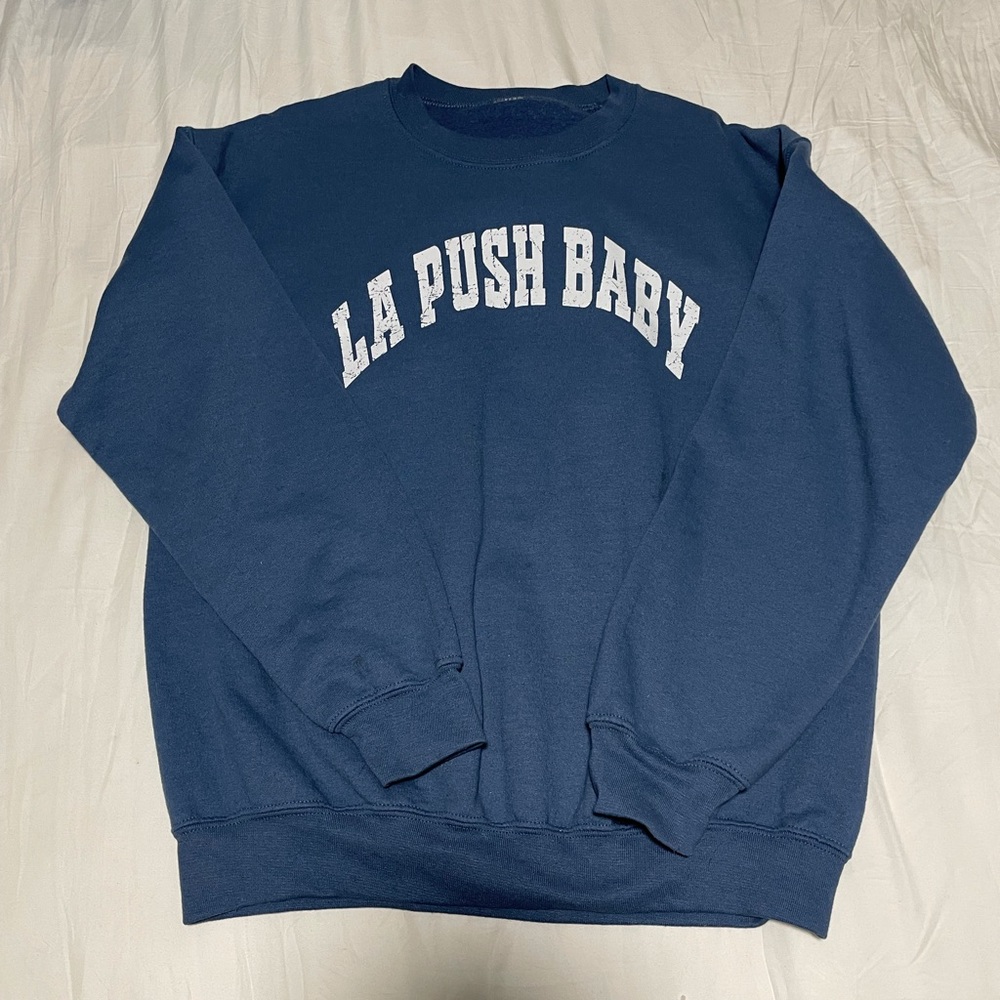Twilight Themed Pull Over Navy Blue Sweater
